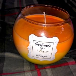Peace and Peaches scented luxury candle